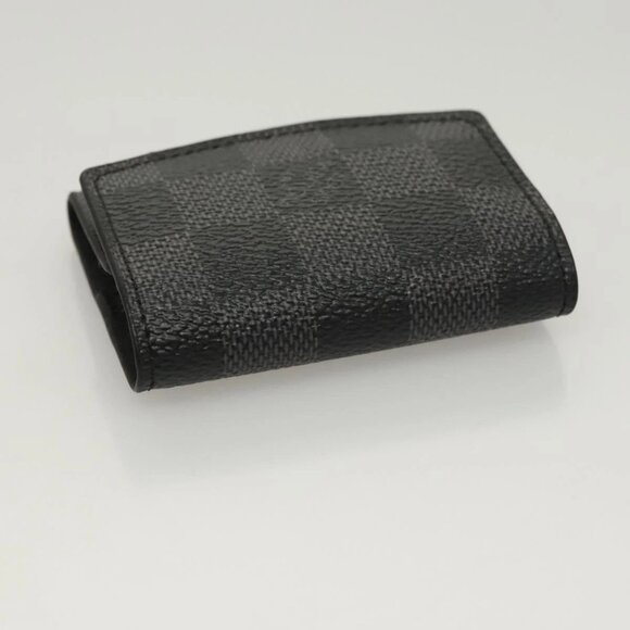 LOUIS VUITTON Damier Graphite Cuffs & Cuff Case Cuffs LV Auth - Picture 5 of 16